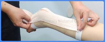 Mdr CE Approved Tubular Net Bandage with Rubber and High Stretch Yarn