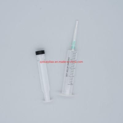 3-Parts Luer Slip Syringe Without Needle for Single Use