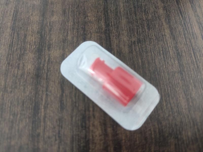 Disposable Medical Sterile Combi Stopper Red