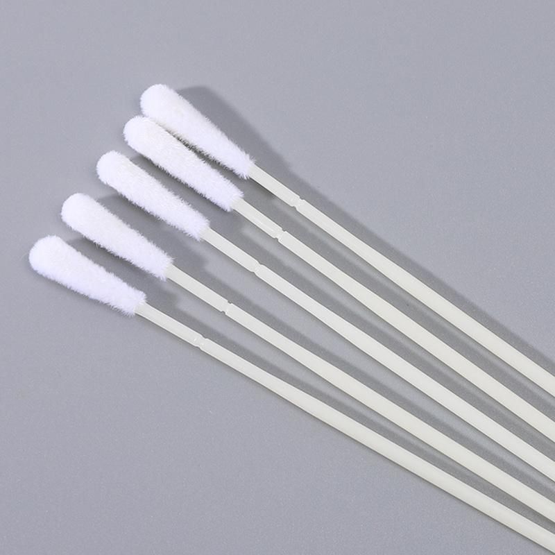 Good Price Flocked Oral Sampling Oropharyngeal Testing Sterile Swabs