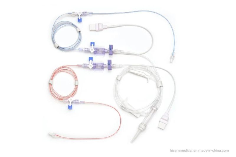 Critical Care Available with Closed Blood Sampling System Adult Supply Disposable Blood Pressure Medical Transducer