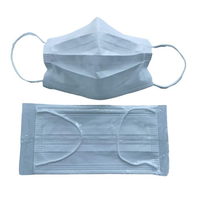 Nelson Certified Professional Maker Anti-Splash Earloop Hygiene Simple Dentist Cleanroom Non-Woven Filter Paper Disposable Hospital Mask