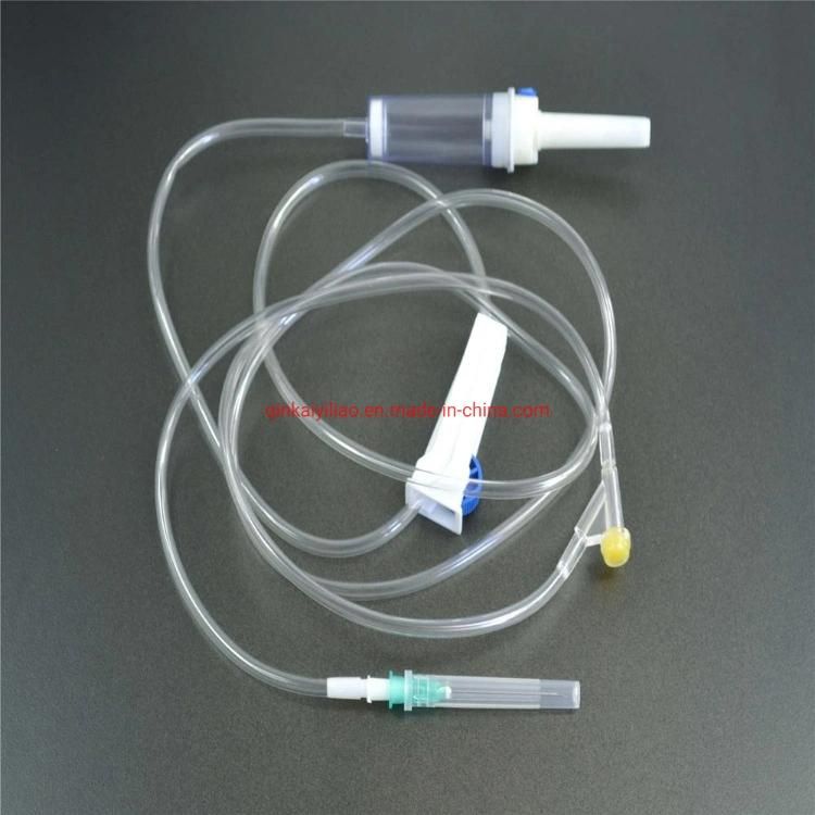 Disposable Medical Sterile IV Infusion Giving Set Manufacturer