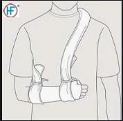 Mdr CE Approved Hot Selling Practical Collar and Cuff Cotton White Color Bandage