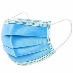 FDA 510K CE En149 En14683 Approved Anti Splash Dust Pm2.5 Virus 3 Ply Disposable Non Woven Fabric Blue Medical Face Mask