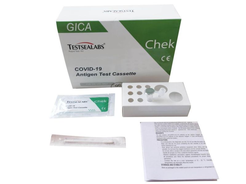 One Step Medical Antigen Rapid Diagnostic Test Cassette 25PCS