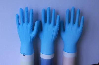 Disposable Medical Nitrile Examination Gloves Power Free