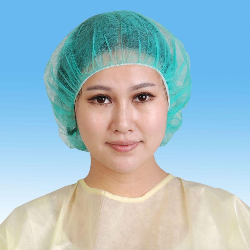 Disposable Surgical Bouffant Cap Doctor Head Cap Surgical Cap