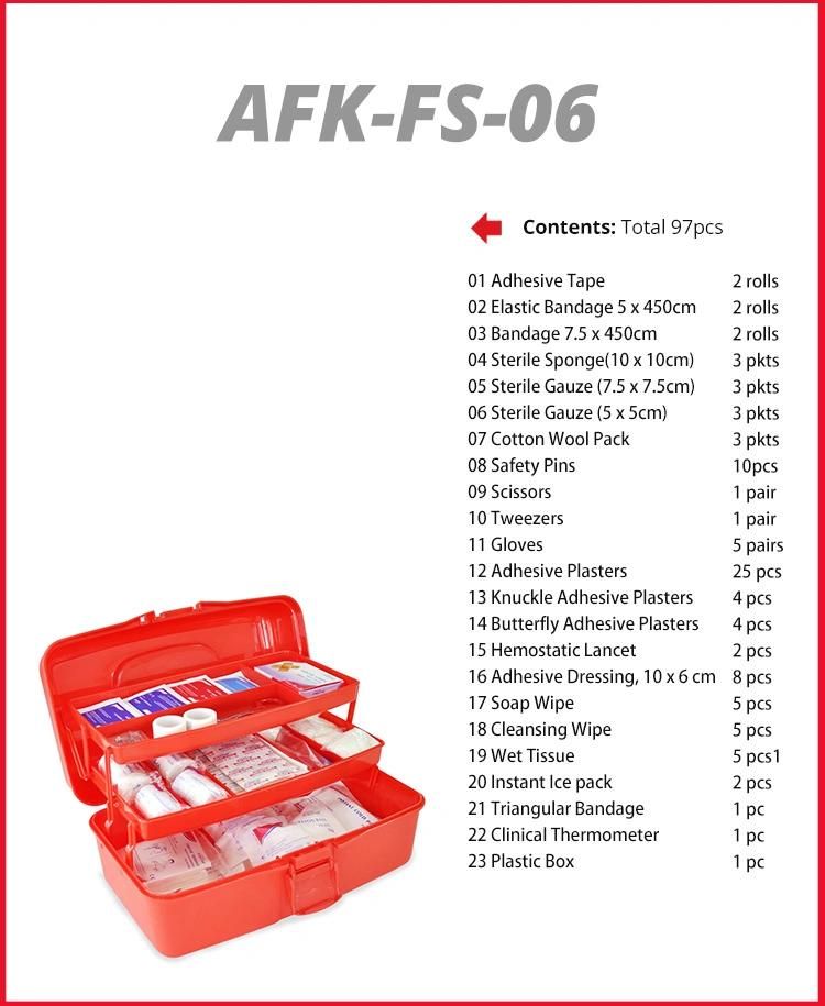 First Aid Kits with Without Contents Travel First Aid Kit