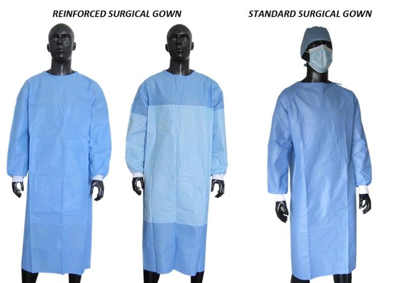 Medical Consumables Non Woven Sterile Surgical Gown/Coat