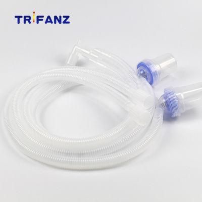 Hot Sale Corrugated Ventilator Breathing Circuit with Water Trap