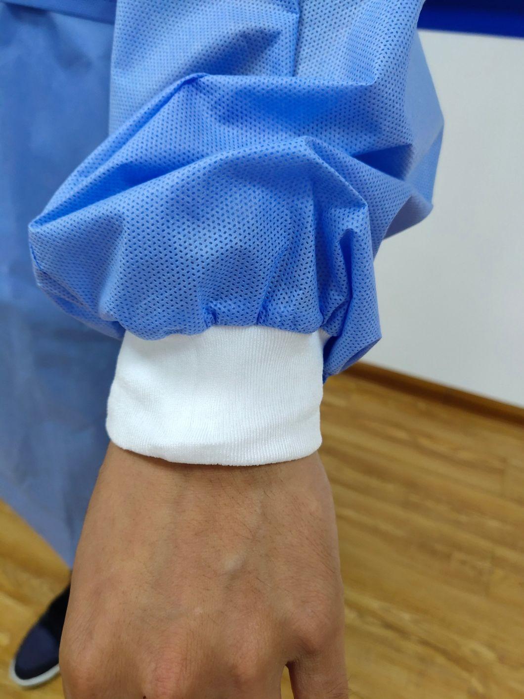 Hot Selling Disposable Non Woven Gown for Hospital Surgical