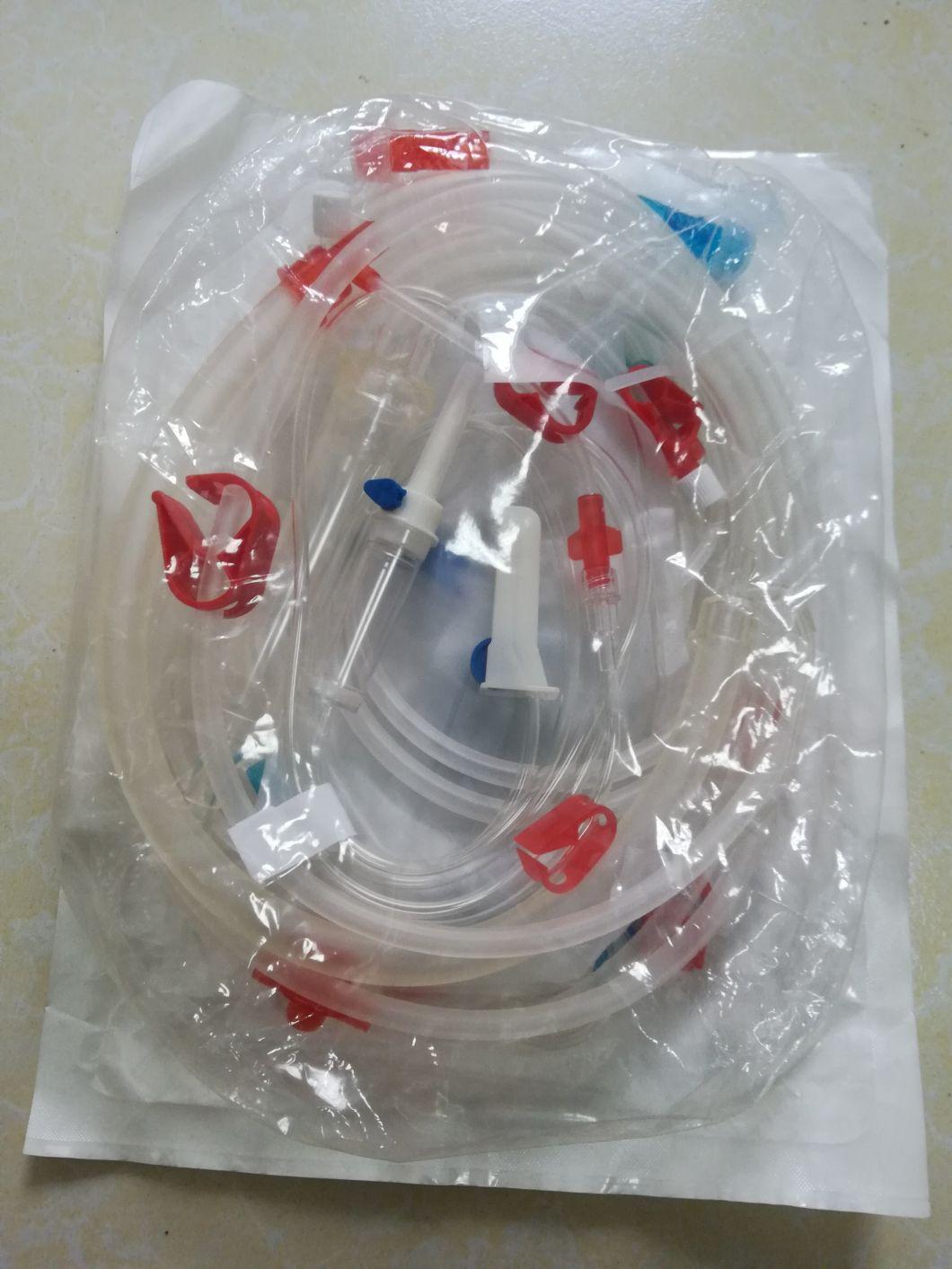 Tube Hemodialysis Disposable Dialysis Bloodline Tube Set for Hemodialysis