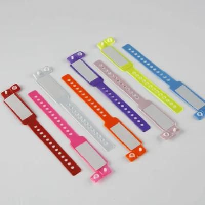 Disposable Hospital Insert Card PVC ID Wristbands for Baby