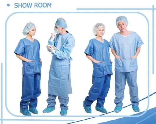 Disposable Nonwoevn Surgical Uniform, Surgical Suits Disposable