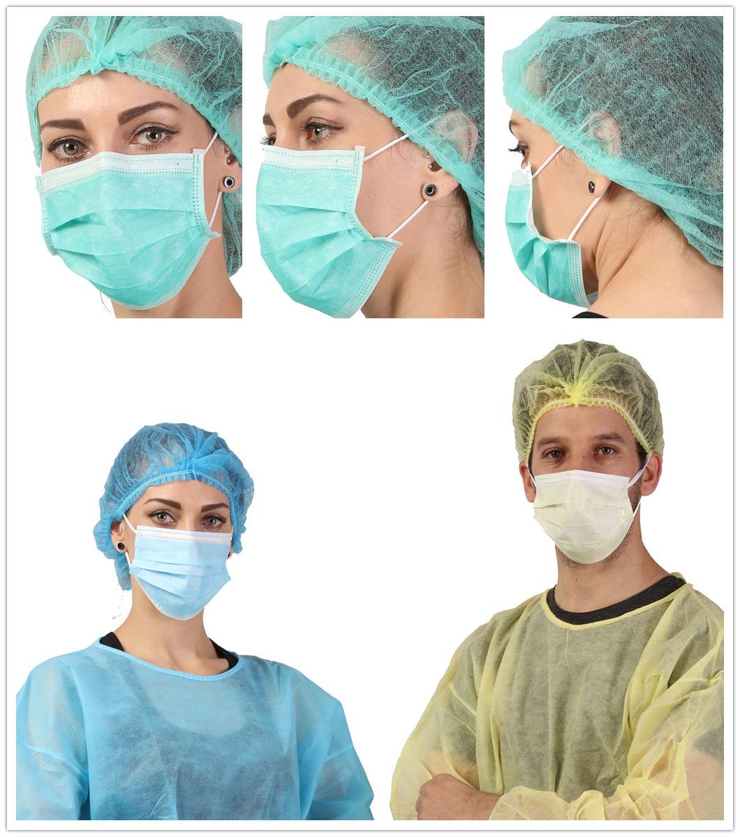 CE TUV Disposable 3 Ply Medical Surgical Face Mask