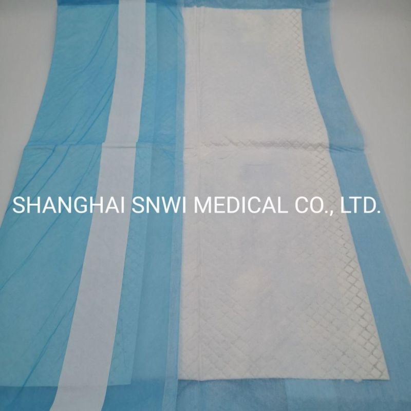 CE&ISO Certificated Hospital Care Supplies Fast-Dry Absorbent Assurance Disposable Underpad