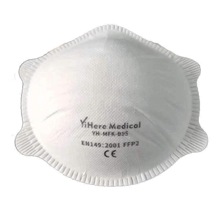 Anti Bacterial N95 Mask Non Woven Fabric N95 Face Mask