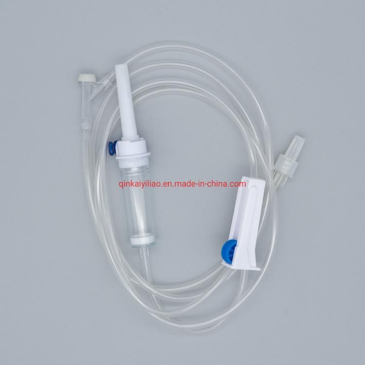 Infusion Set with Free Needle Injection Port