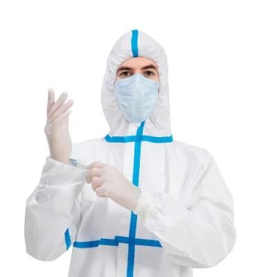 Disposable PPE Coverall Anti Virus Protection Suit Disposable Coverall