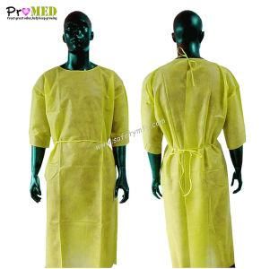 Short sleeve isolation gown