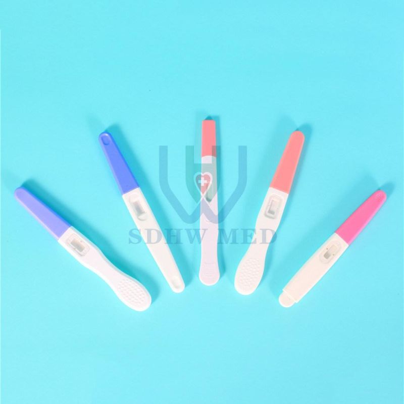 Wholesale 5.0mm Baby Check HCG Pregnancy Test Midstream 2020 Sample Free