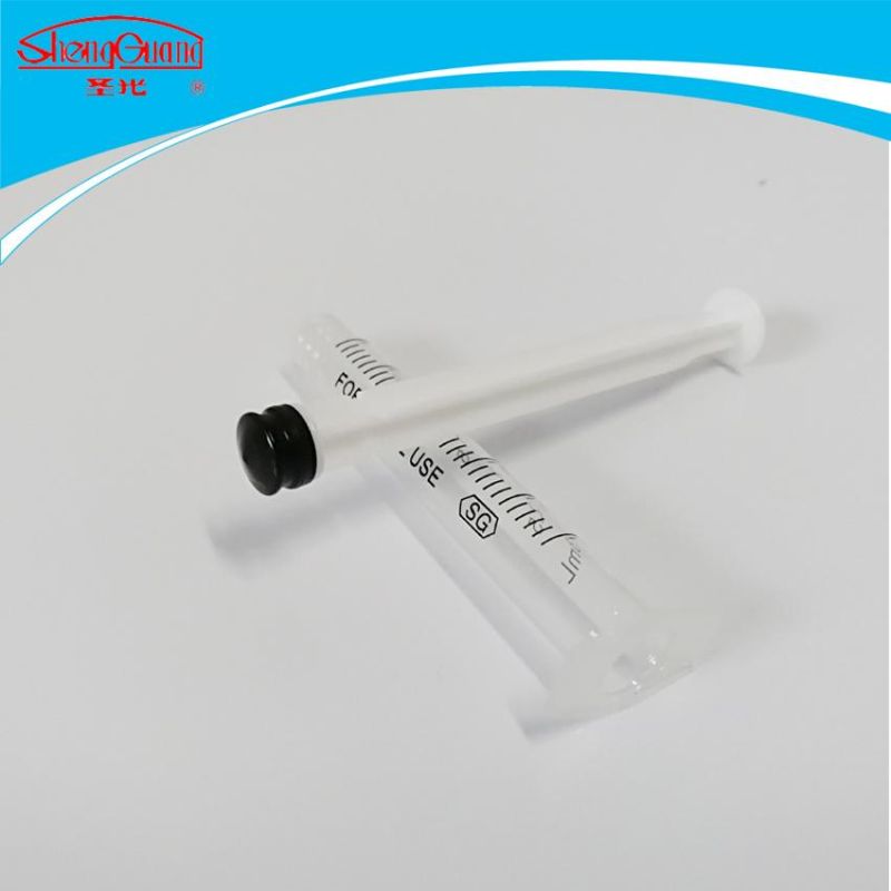 Disposable Medical Plastic Cosmetic 3ml Syringe OEM