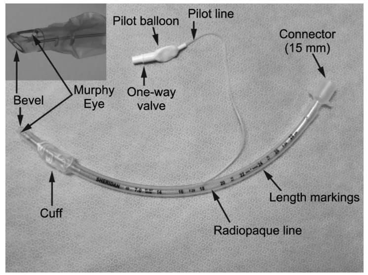 Uncuffed Reinforced Endotracheal Tube Soft Tip