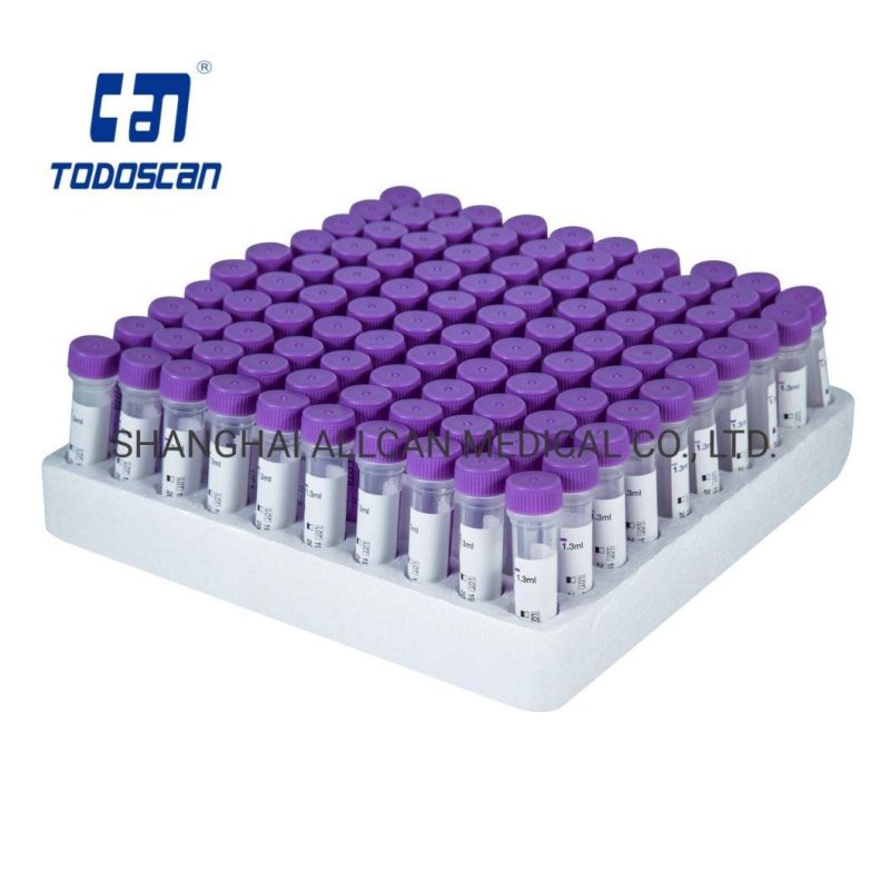 1.3 Ml Serum Blood Collection Tube for Hospital