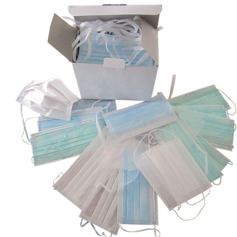 Disposable Nonwoven Surgical Face Mask Earloop with Ear Loop