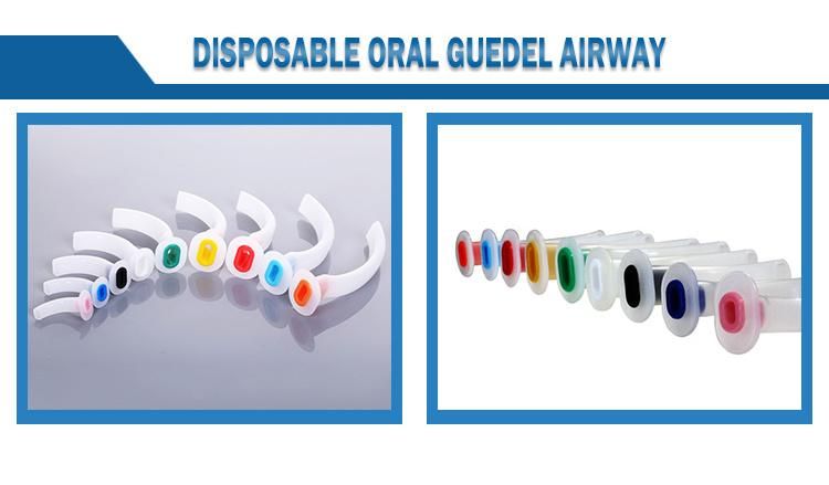 High Quality Color Coded Cuff Laryngeal Mask Airway Ventilation