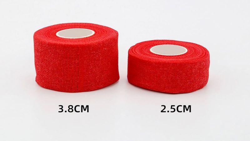 CE ISO13485 Certified Medical Self Adhesive Golf Hockey Grip Sports Cotton Bandage