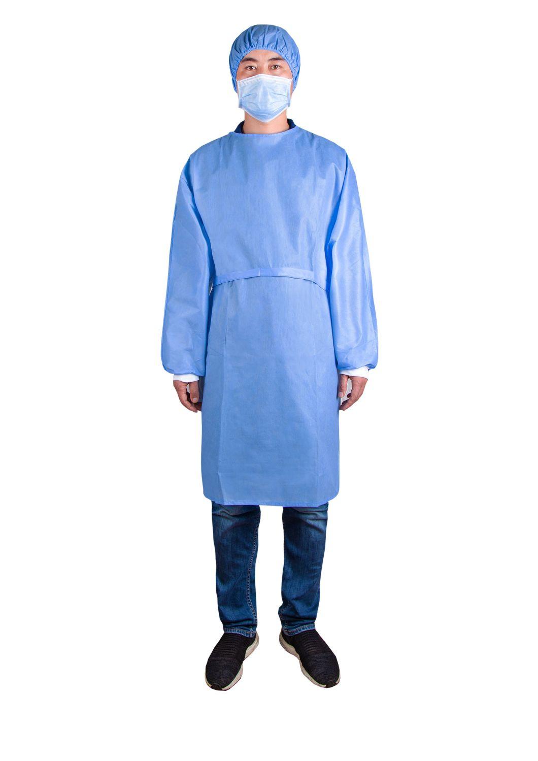 Wholesale Lelvel 1 Level 2 Level 3 Disposable Sterile Surgical Gown SMMS with Velcro Tape