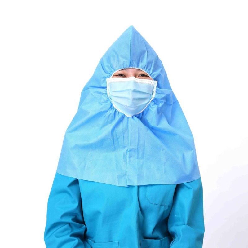 Non-Sterilized High Quality SMS Shoe Cover Muslim Cap for Medical Use