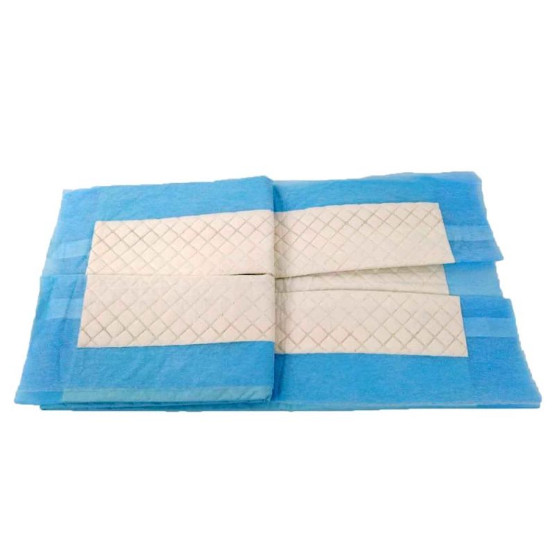 High Medical Absorbent Disposable Adult Blue Disposable Customizable Underpad 60X90 for Inconveniator