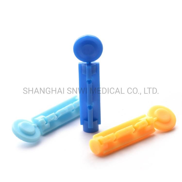 Medical Supply Blood Lancet Plastic Twist Type