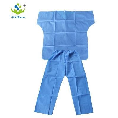 Manufacturer for V-Neck Scrub Suit Disposable