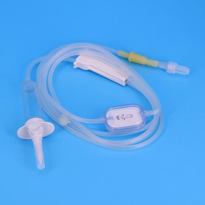 High Quality Zhenfu TPE Free_PVC IV Qualityinfusion Disposable Sets Infusion with Needle Set