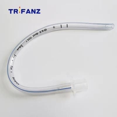 Disposable Medical PVC Endotracheal Tube Without Cuff F for Oral