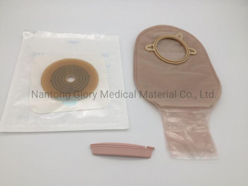 High Quality Medical Comsumables Disposable Colostomy Bag One-Piece Ostomy Bags Easy to Use
