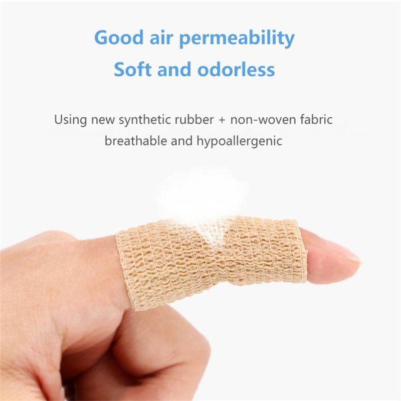 Medicalsports Dressing Non-Woven Self-Cohesive Elastic Bandage Finger Adhesive Bandage