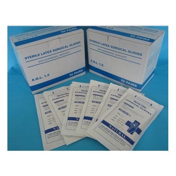 Disposable Medical Latex Examination Gloves Power Free