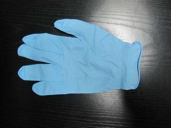 Powdered or Powder Free Disposable Nitrile Gloves for Medical Checking