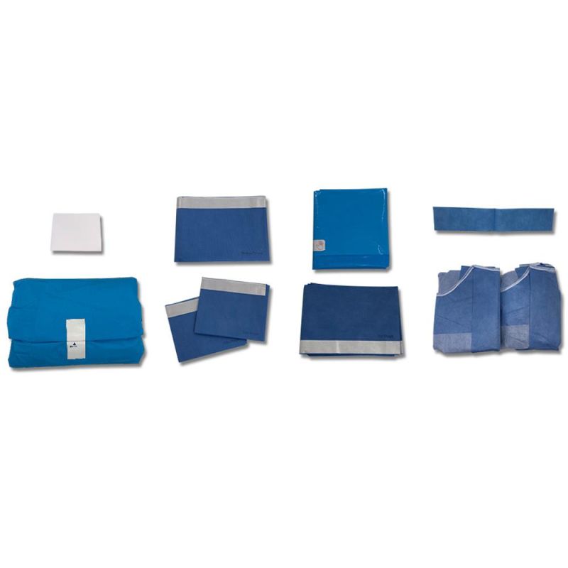 Disposable Sterile Surgical General Drape Pack with Reinforcement