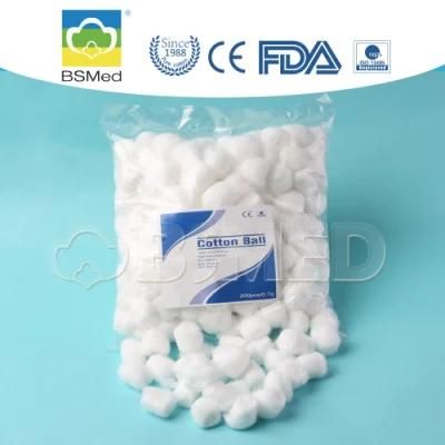 Medical Surgical Cotton Balls with ISO13485 FDA Ce