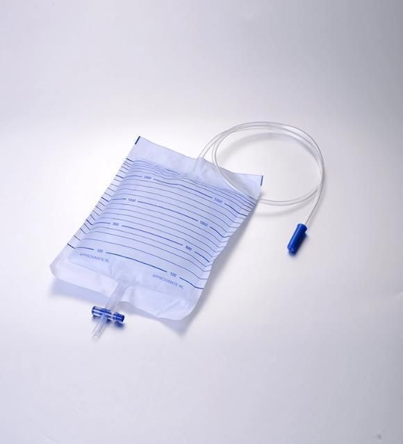 Hot Sale Medical Disposable Sterile Urometer Drainage Bag, Urine Meter, Urine Bags with Measure Volume Chamber for Adults