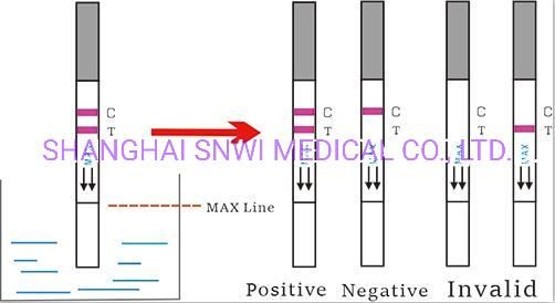 High Accuracy One Step Medical Diagnosis Products HCG Pregnancy Rapid Urine Test Kit