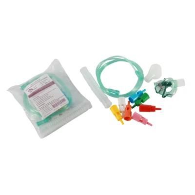 Disposable Venturi Mask with Seven Diluters &amp; Tubing