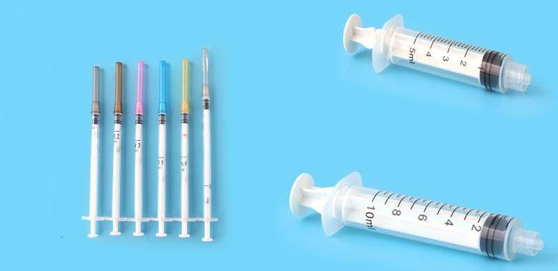 Medical Auto Disable Disposable Syringes with CE ISO