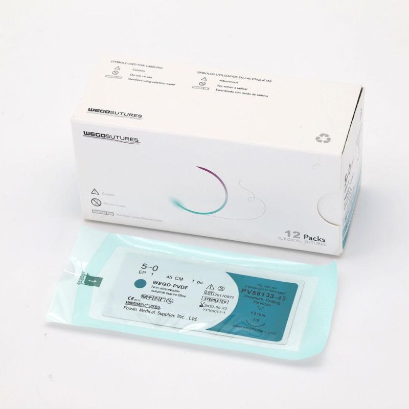 Cardiovascular Surgical Suture PVDF